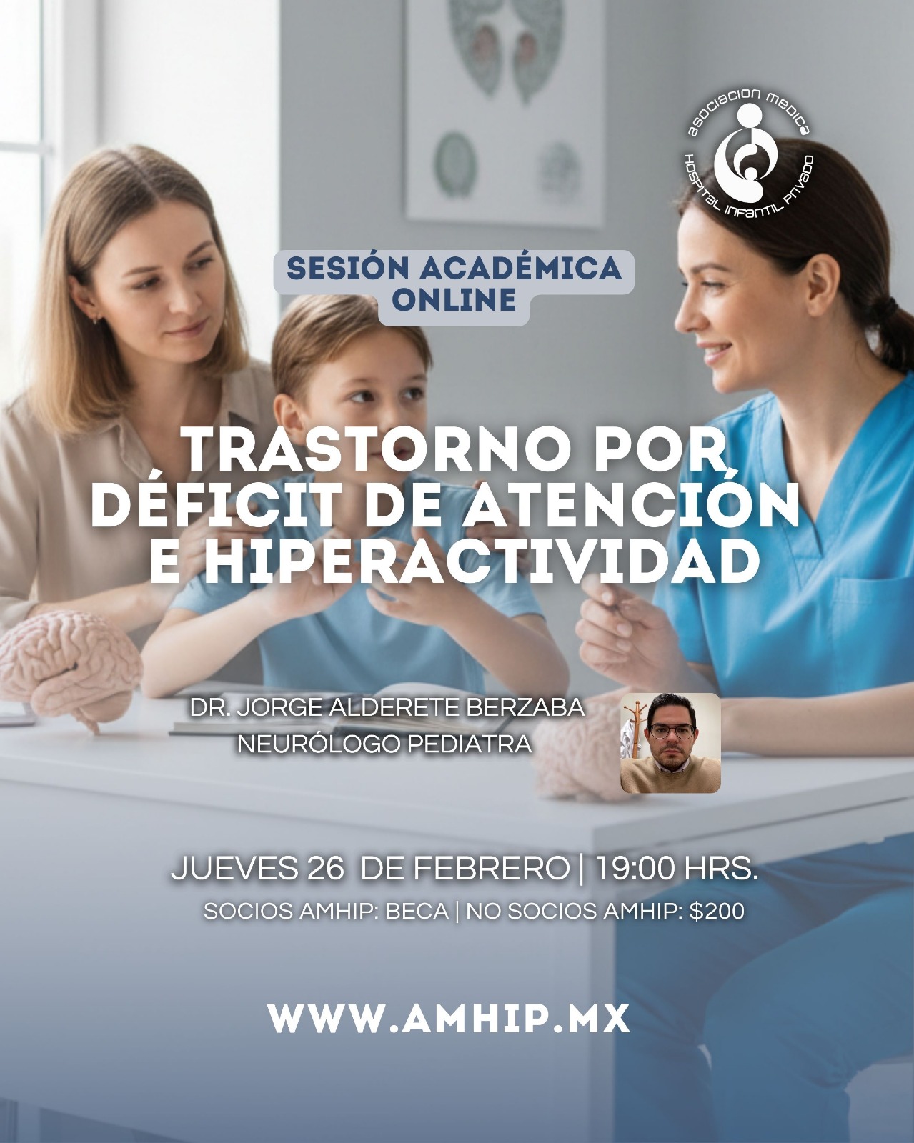 Sesión Acádemica: Trastorno por Déficit de Atención e Hiperactividad